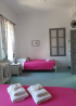 Medieval Inn - Triple Room with Garden View and Private External Bathroom